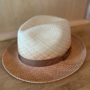 Carlos Santana Handwoven Multi Toned Fedora